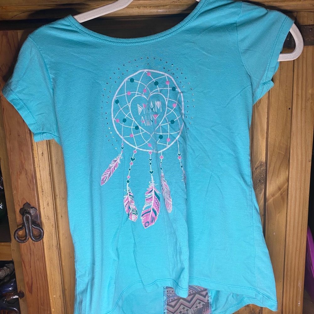 Blue kids dream Cather tee ❤️